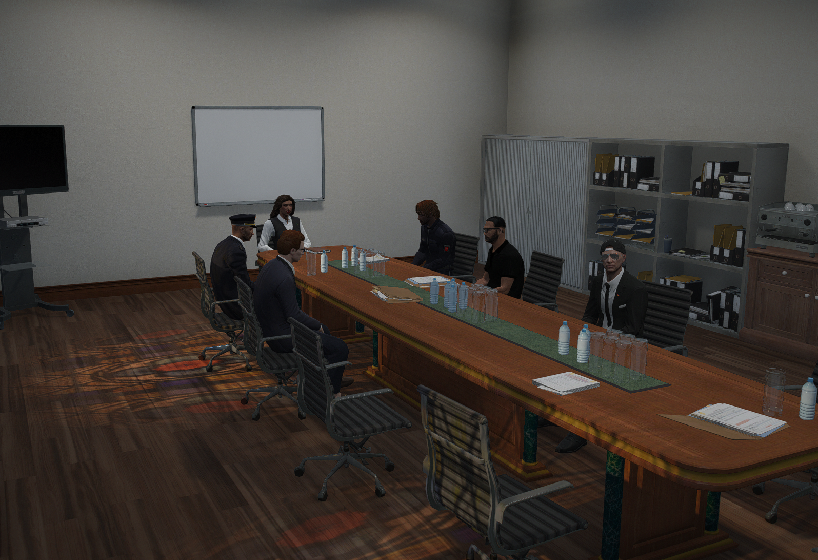 Erste Firmen/- und Amtssitzung